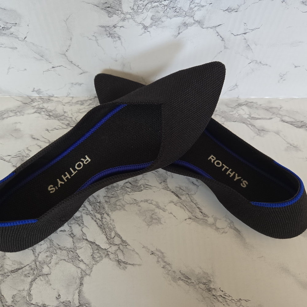 Rothy's Black Flats (w/ additional insoles)